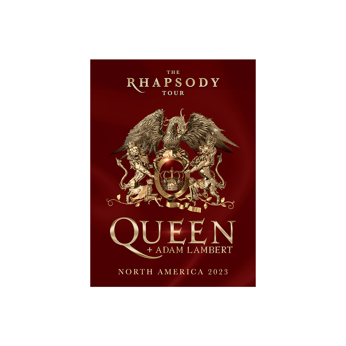 Rhapsody Tour Program Queen and Adam Lambert Rhapsody Tour