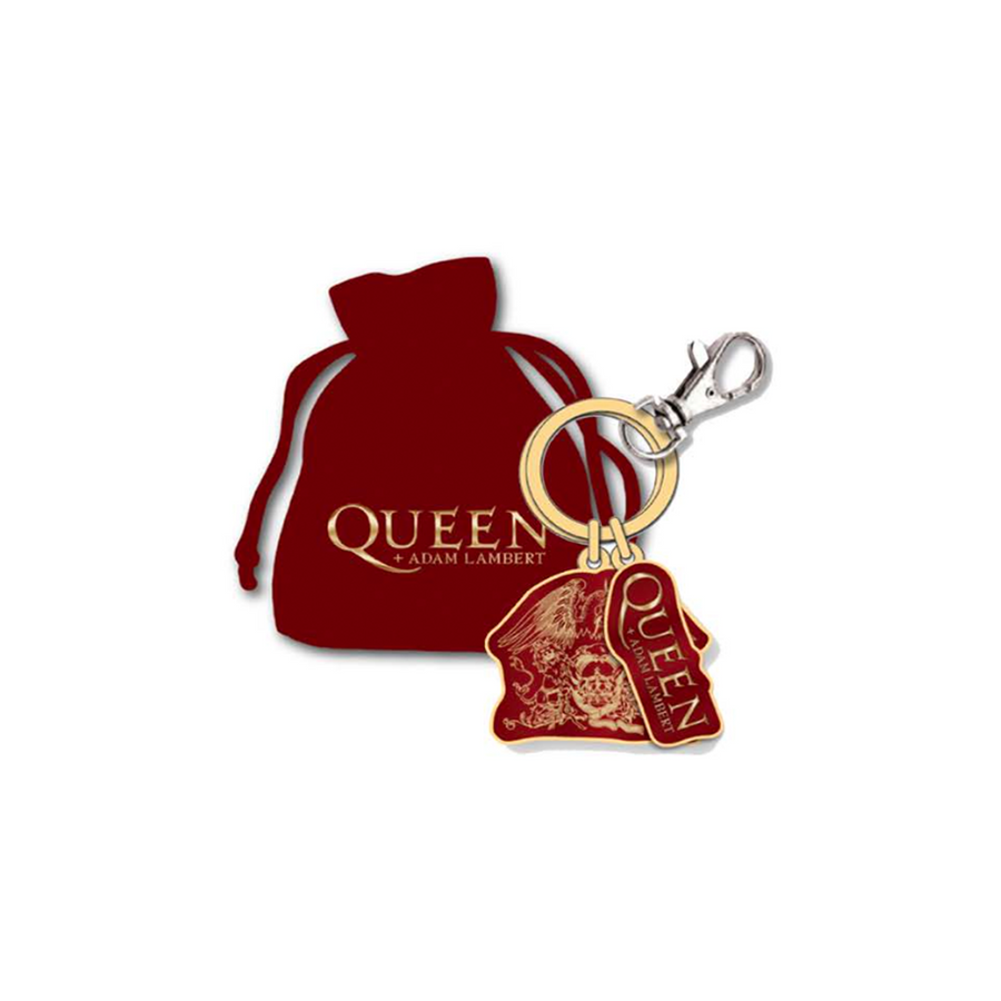 Rhapsody Tour Enamel Crest & Logo Keychain